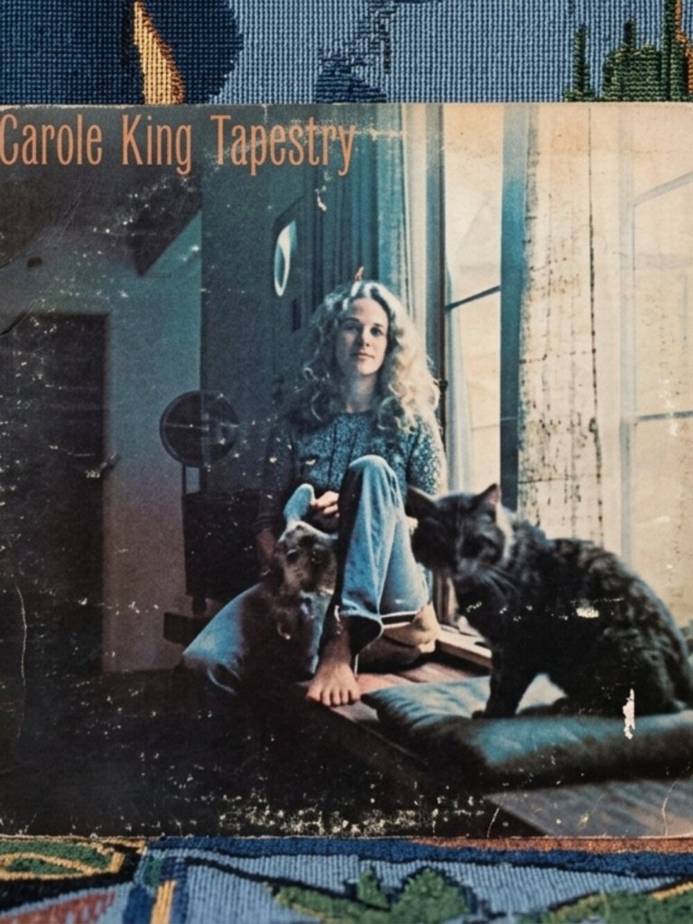 VINTAGE CAROLE KING - TAPESTRY VINYL RECORD